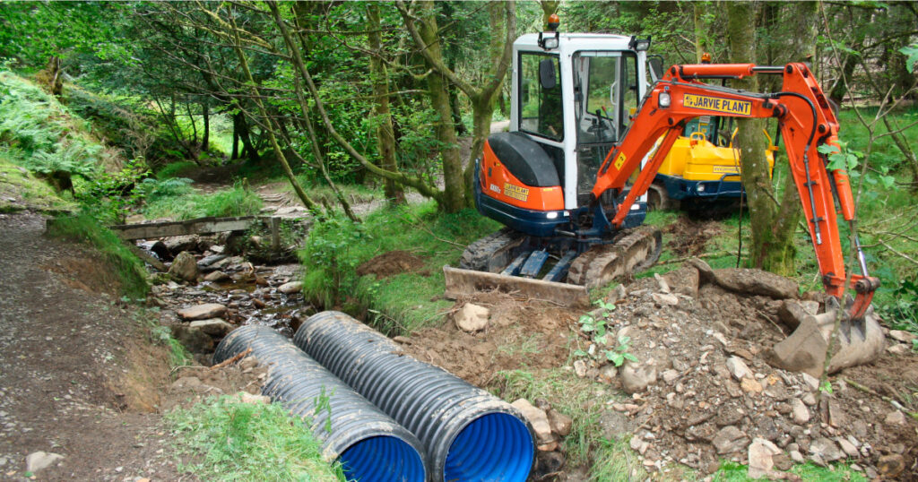 HADAT culvert installation © Helensburgh and District Access Trust