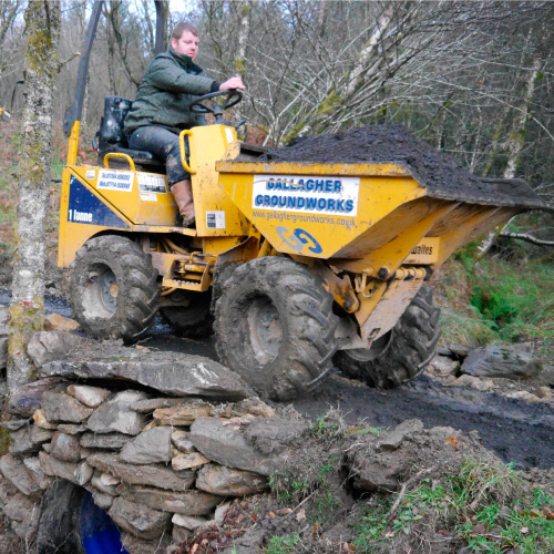 HADAT dumper truck © Helensburgh and District Access Trust