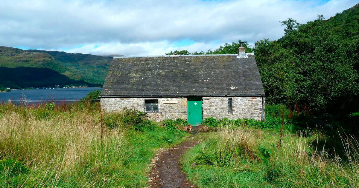 Doune Byre West Highland Way. Image © Raibeart MacAoidh CC/BY-SA/2.0, https://www.geograph.org.uk/photo/5107475