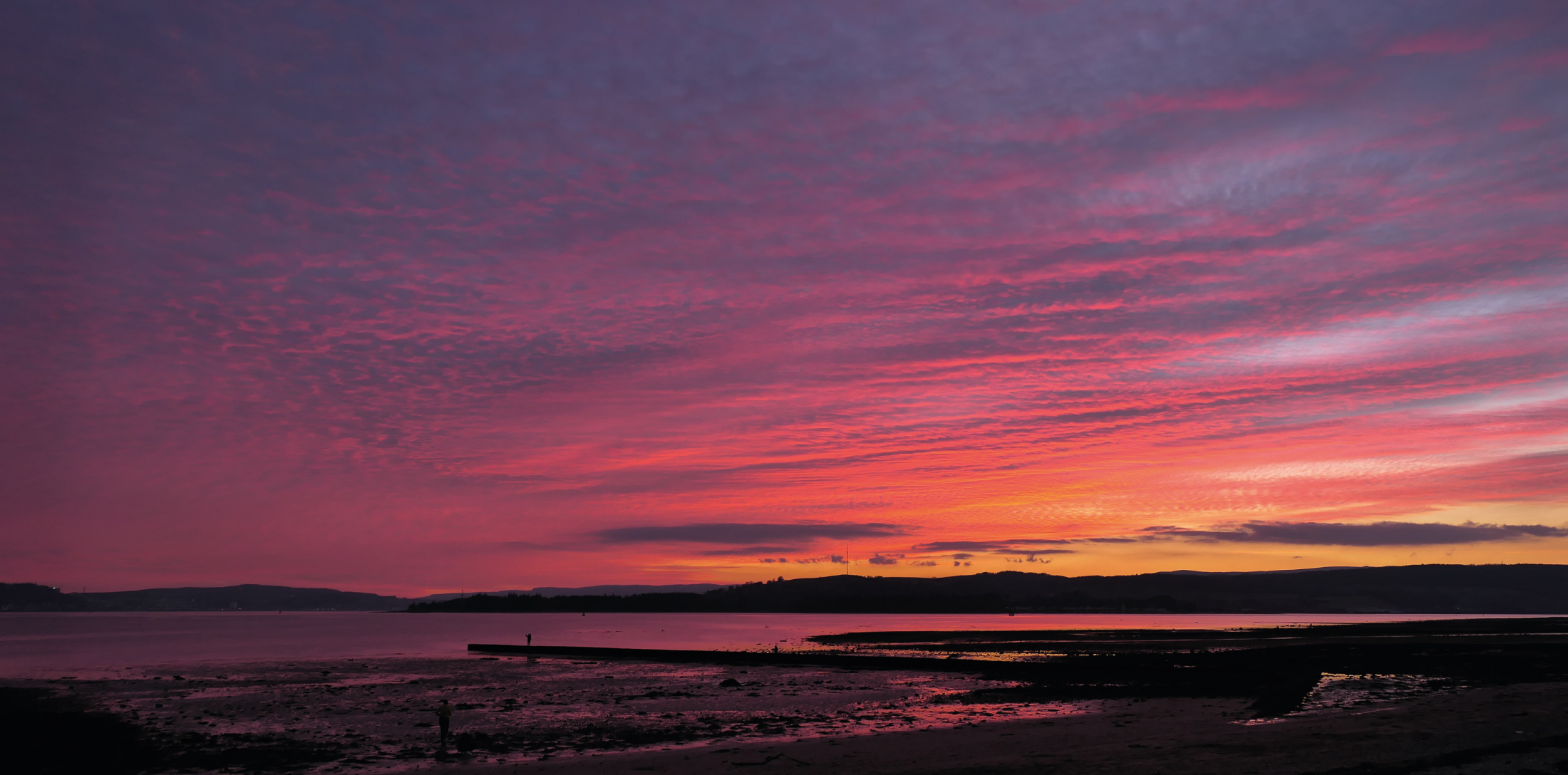 Winter Sun over Helensburgh