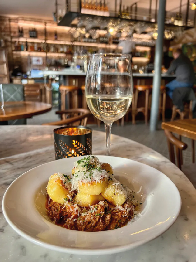 Ragu and gnocchi at Sugar Boat, photo by Sam Grant