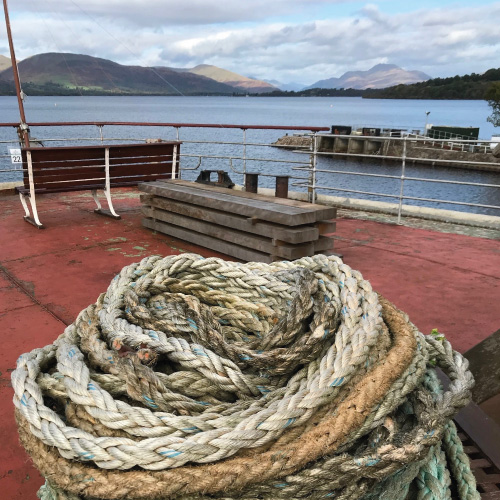 Maid of the Loch view to the Ben