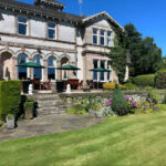 Rosslea Hall Hotel Patio and Garden